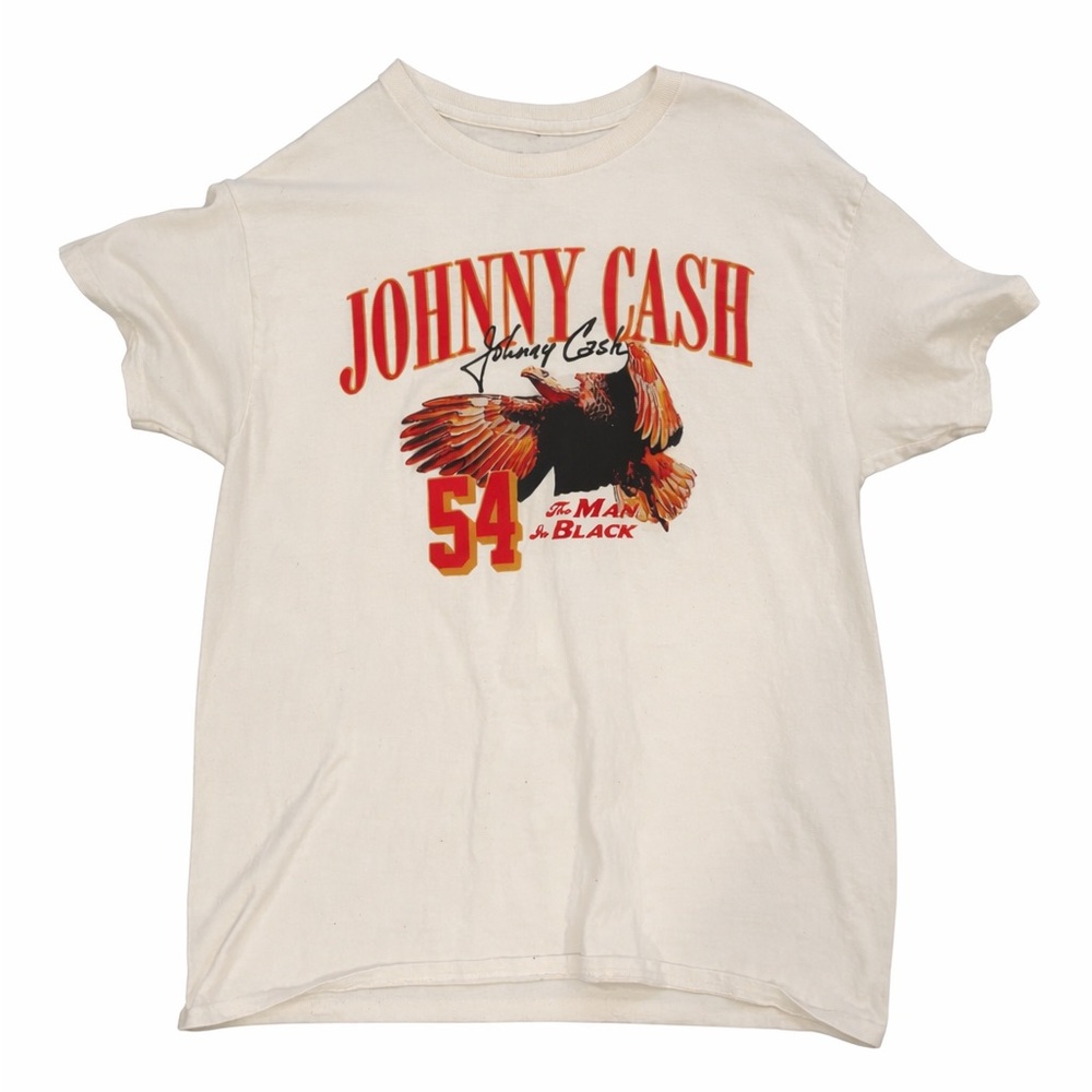 Vintage Johnny Cash Ring of Fire Graphic Tee Medium Fits Large